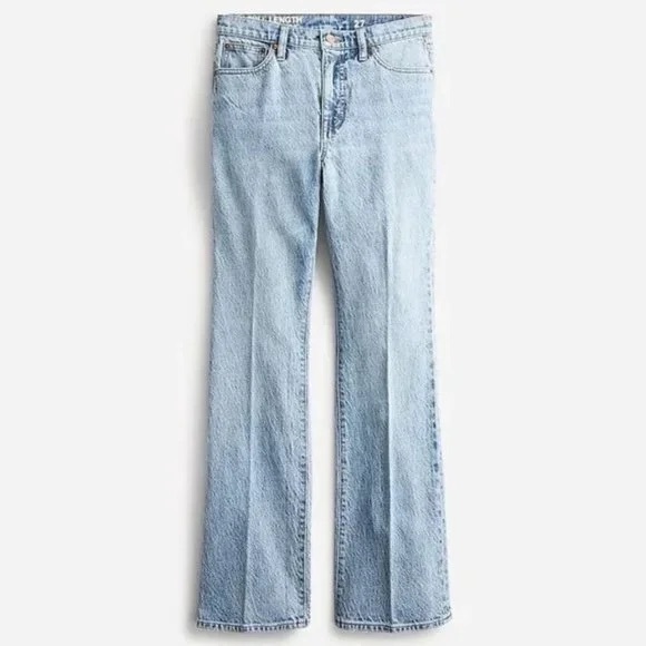 J. Crew Full Length Demi Boot Cut Jeans NWOT - Picture 3 of 6